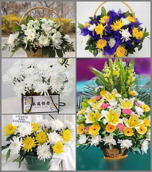 山东莱芜钢城区汶源街道黄花峪村白事提篮配送